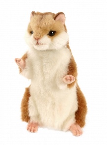 Мягкая игрушка - Хомячок стоящий, 15 см. (Hansa, 3739)